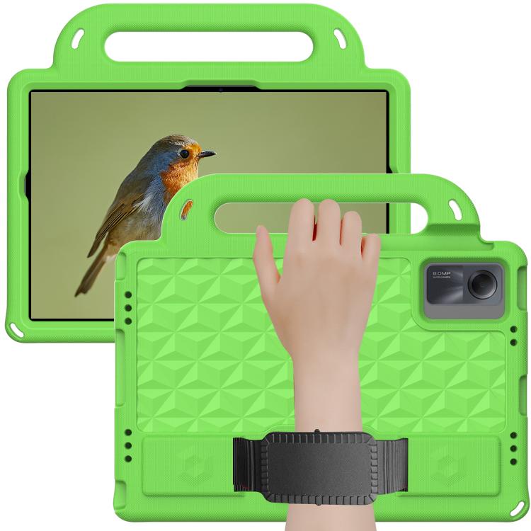 Funda de EVA a prueba de golpes para Xiaomi Redmi Pad SE 11 2023 Diamond Series (verde)