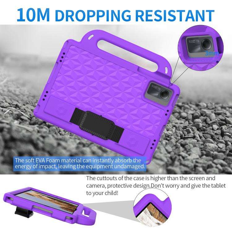 Funda de EVA a prueba de golpes para Xiaomi Redmi SE 11 2025 / Pad 2 Diamond Series (morada)