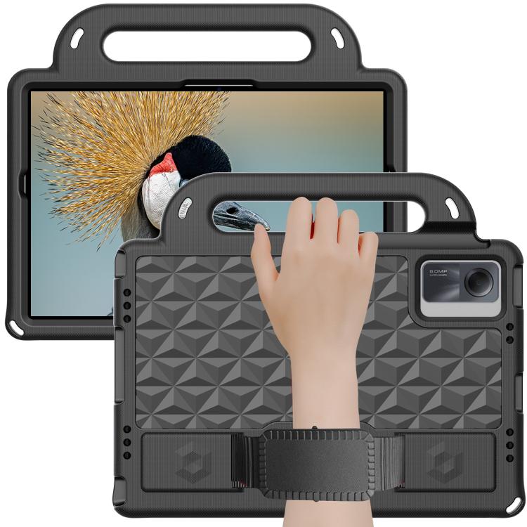 Funda de EVA a prueba de golpes para Xiaomi Pad 5/5 Pro Diamond Series (negra)