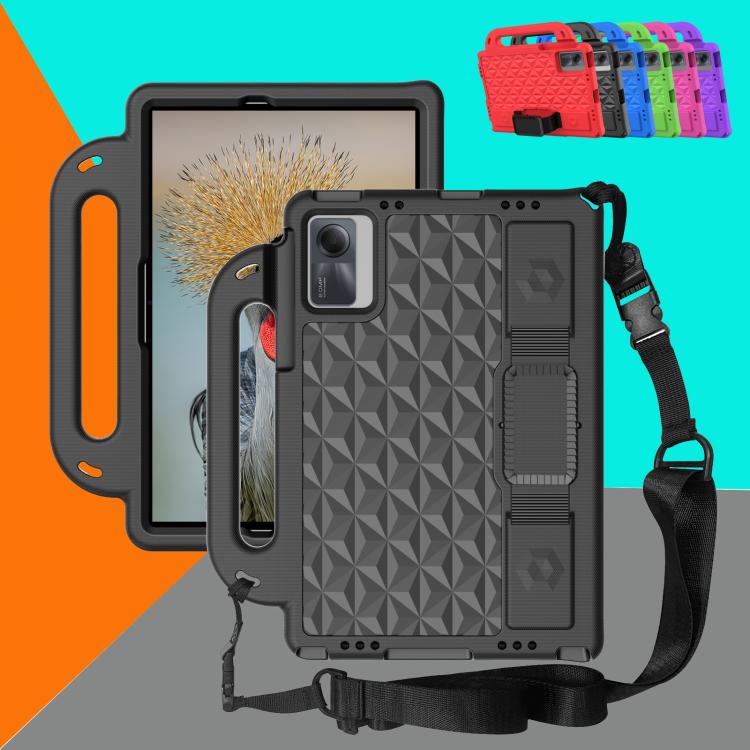 Funda de EVA a prueba de golpes para Xiaomi Pad 6/6 Pro Diamond Series (negra)