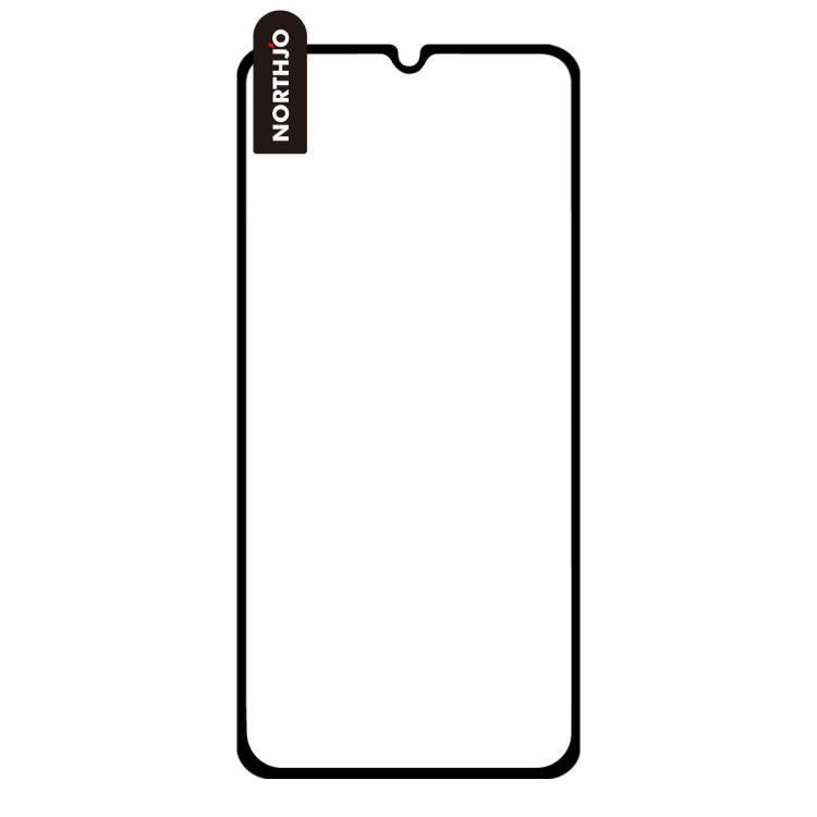 2 protectores de pantalla de vidrio templado con impresión de seda y pegamento completo NORTHJO A++ para Samsung Galaxy A17