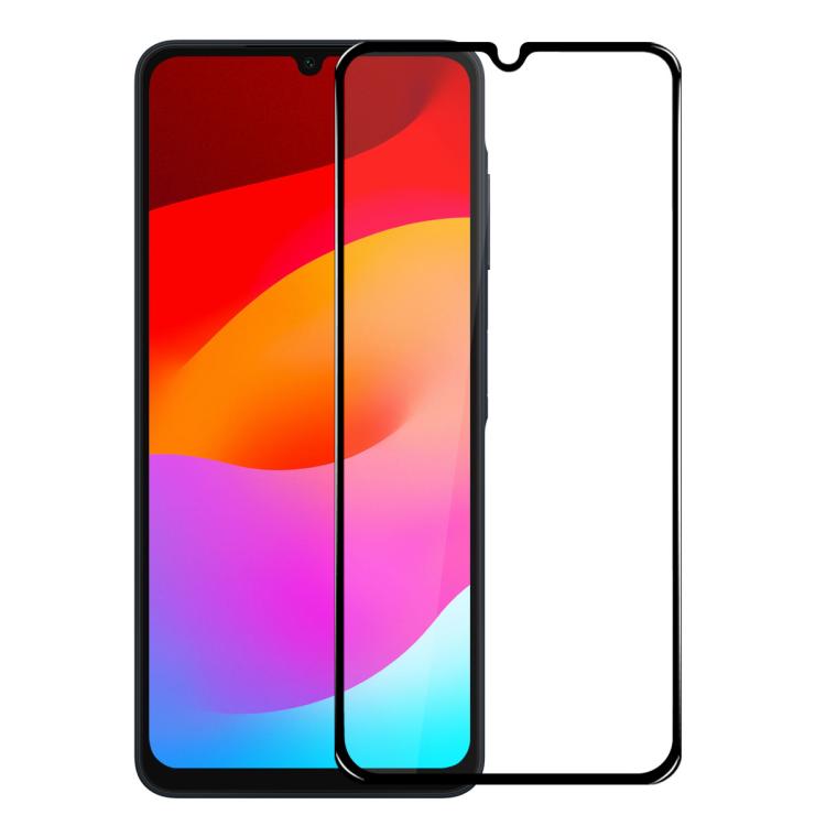 2 protectores de pantalla de vidrio templado con impresión de seda y pegamento completo NORTHJO A++ para Samsung Galaxy A07