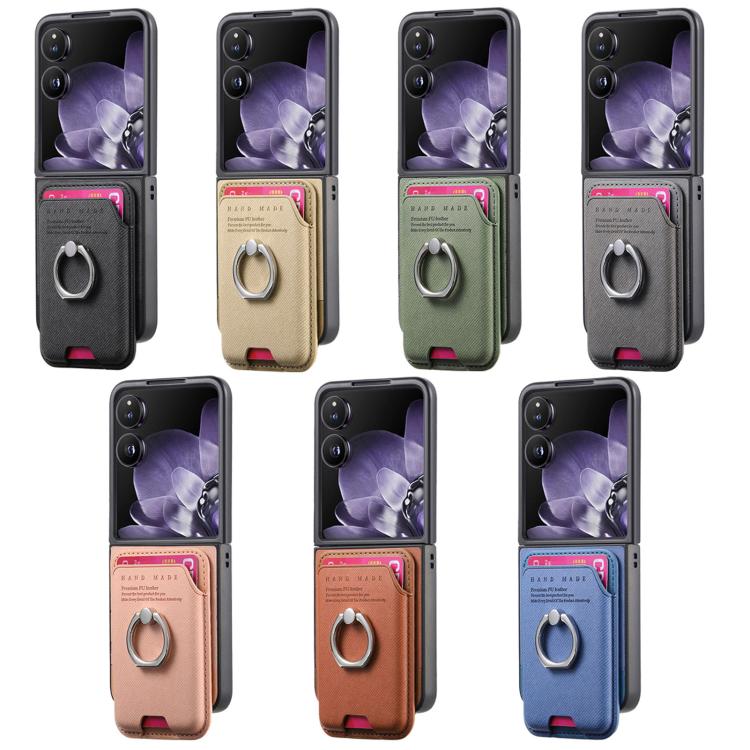 Funda magnética con tapa de tela sarga para Xiaomi Mix (verde)