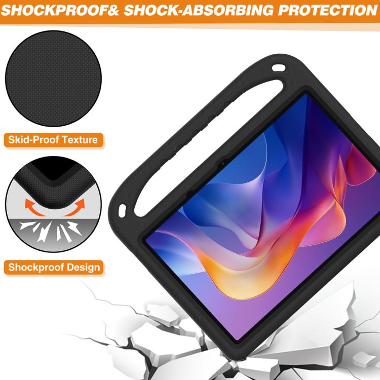 Funda de EVA a prueba de golpes con soporte para Xiaomi Redmi Pad 2 11 2025 (negra)