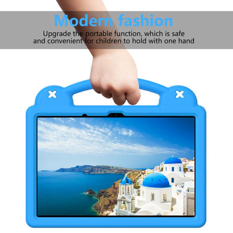 Funda de EVA a prueba de golpes para Xiaomi Redmi Pad 2 11 2025 con asa y soporte para niños (azul cielo)