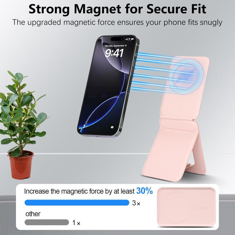 Soporte magnético para trípode MagSafe (rosa)