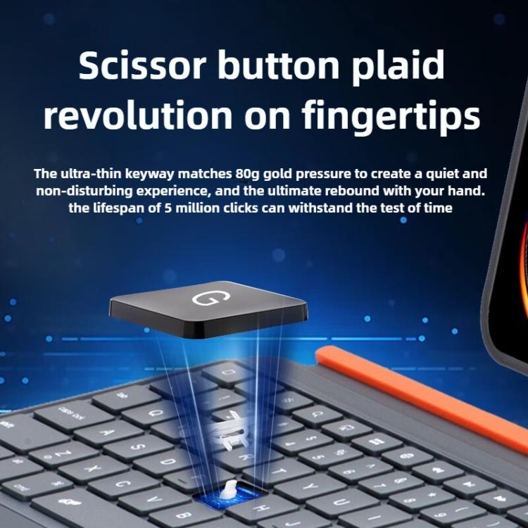 Funda magnética con teclado y control para iPad 2022