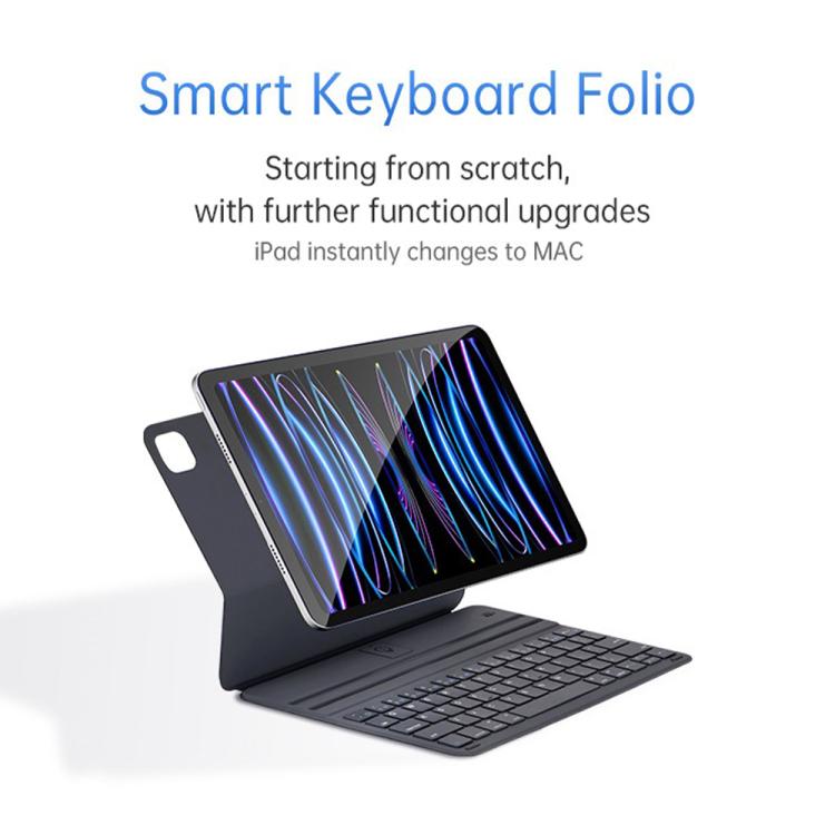 Funda protectora delgada con teclado magnético para iPad 2022