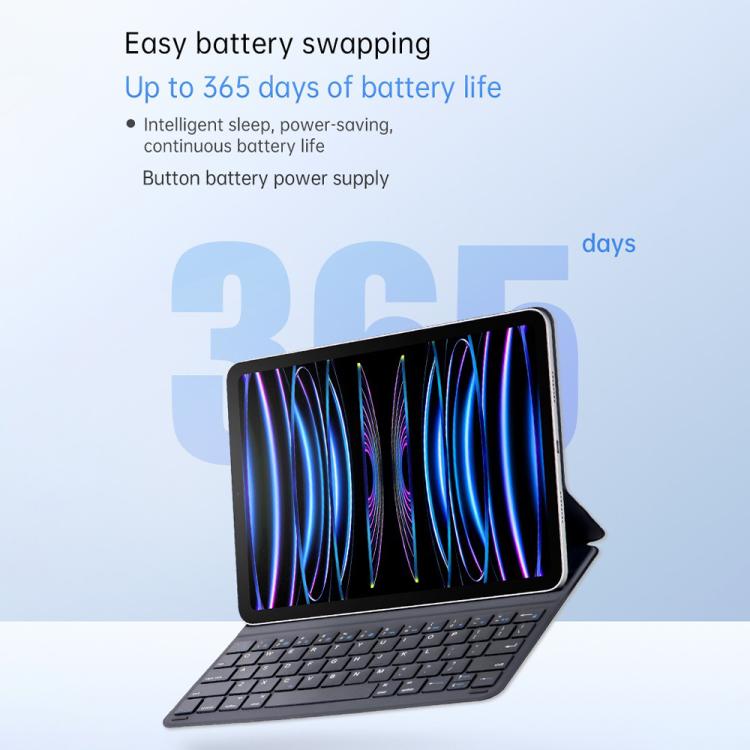 Funda protectora delgada con teclado magnético para iPad Air 13 2025