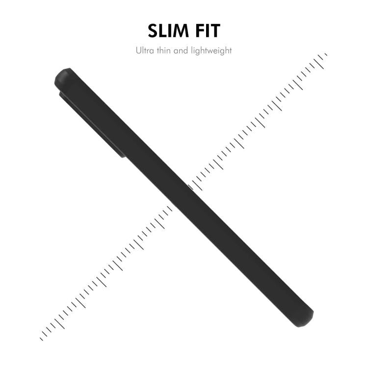 ENKAY - Funda de silicona líquida suave y a prueba de golpes para Samsung Galaxy A25 5G (roja)