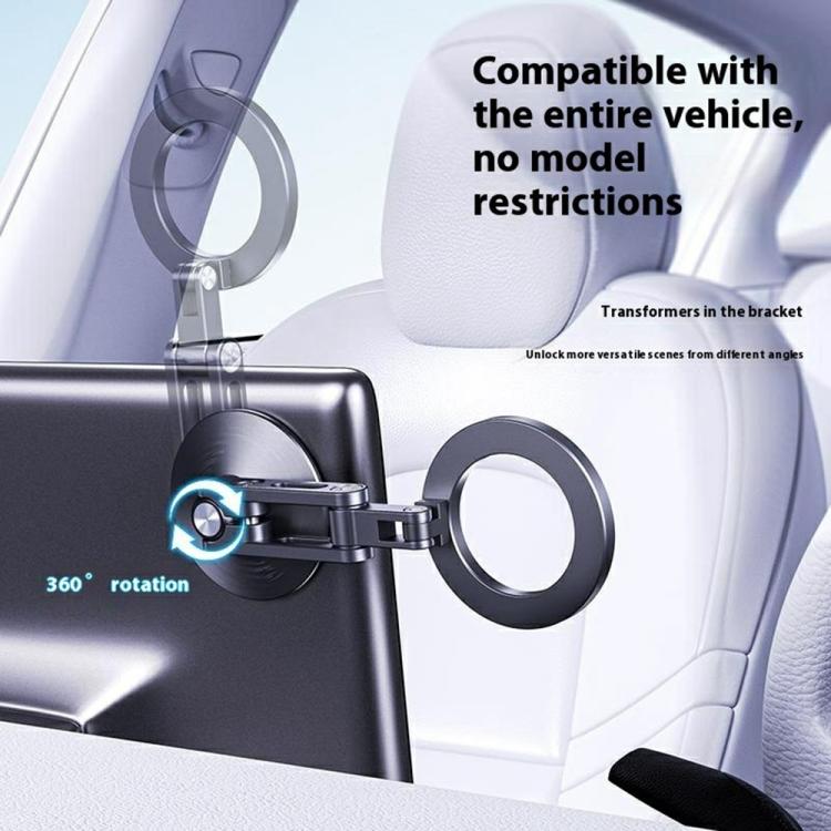 Soporte magnético para teléfono móvil Z18 con rotación de 360 grados y antivibración, de aleación de aluminio para coche.