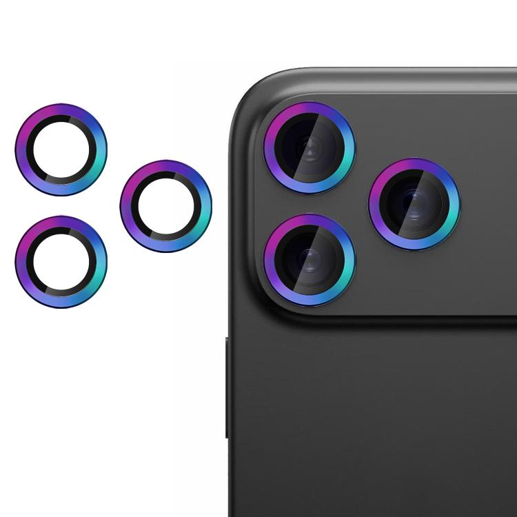 Película de vidrio templado ultrafina para cámara individual Kalebol sin parpadeo para iPhone 17 Pro (colores deslumbrantes)