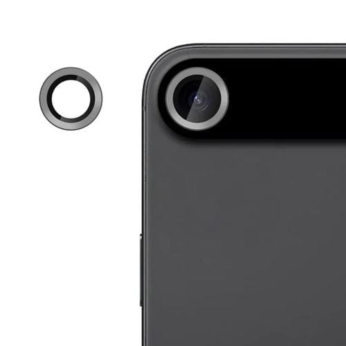 For iPhone 17 Air Kalebol No Flicker Ultra-Thin Individual Camera Lens Tempered Glass Film(Titanium Gray)