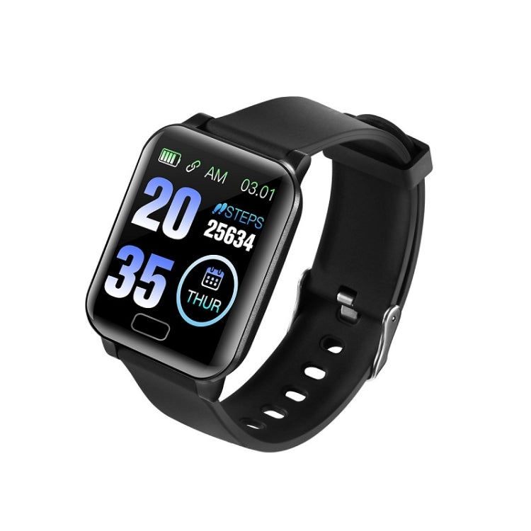 Pulsera Inteligente Y12 con Pantalla 1.1 Pulgadas, IP67, NFC, Llamada Bluetooth, Monitoreo Cardíaco y de Presión (Negro)