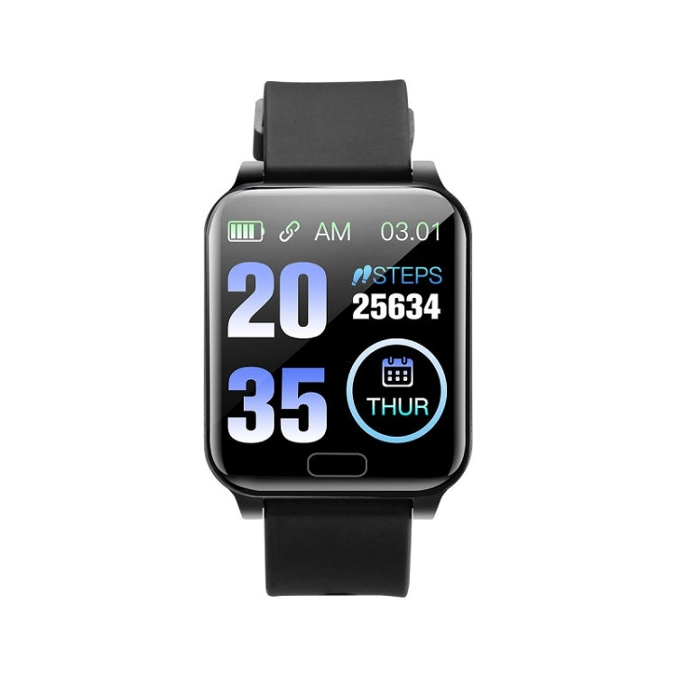 Pulsera Inteligente Y12 con Pantalla 1.1 Pulgadas, IP67, NFC, Llamada Bluetooth, Monitoreo Cardíaco y de Presión (Negro)