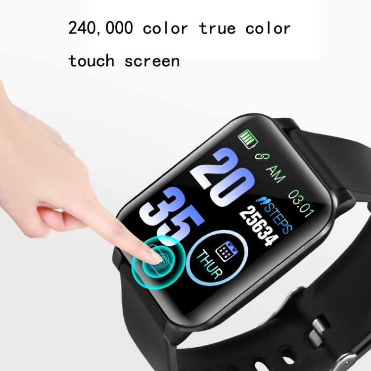 Pulsera Inteligente Y12 con Pantalla 1.1 Pulgadas, IP67, NFC, Llamada Bluetooth, Monitoreo Cardíaco y de Presión (Negro)