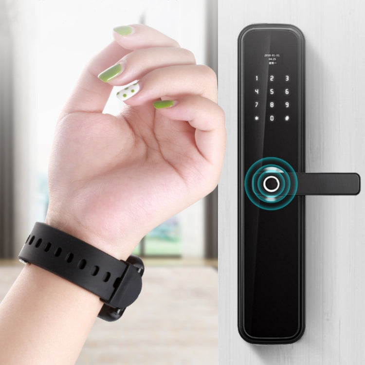 Pulsera Inteligente Y12 con Pantalla 1.1 Pulgadas, IP67, NFC, Llamada Bluetooth, Monitoreo Cardíaco y de Presión (Negro)