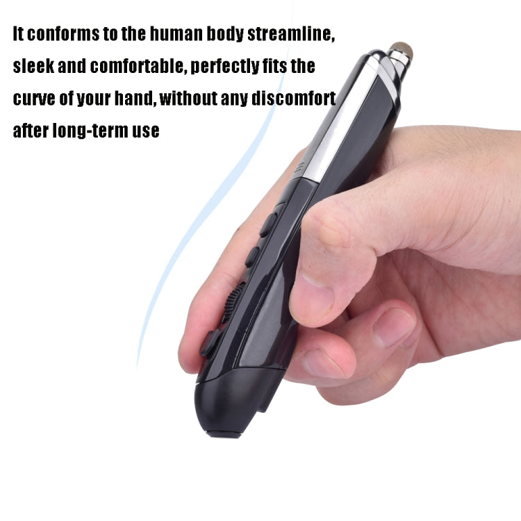 Ratón Inalámbrico Pr-08 1600Dpi 6 Teclas 2.4G Pizarra Electrónica Bolígrafo Multifunción Ppt Flip Pen (Blanco)