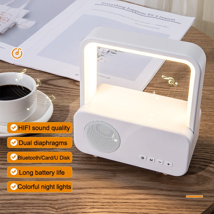 Mini Altavoz Bluetooth Wh-J08 Portátil con Luz Nocturna Básico