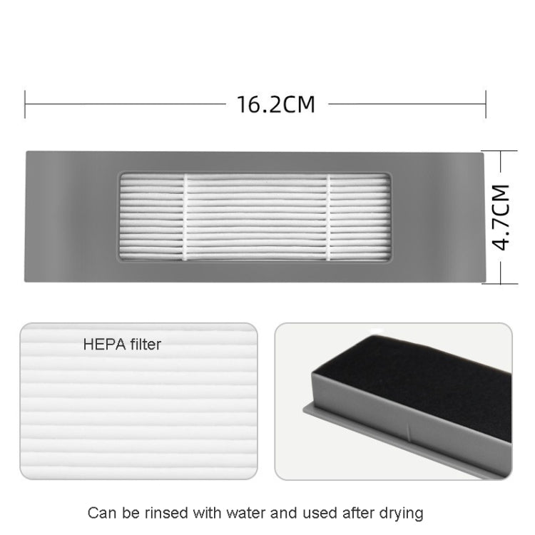 1 Cubierta de Cepillo Principal para Accesorios de Aspiradora Ecovacs Ozmo 950 920 T5 Dx55 Dj65 - MOVILSTORE