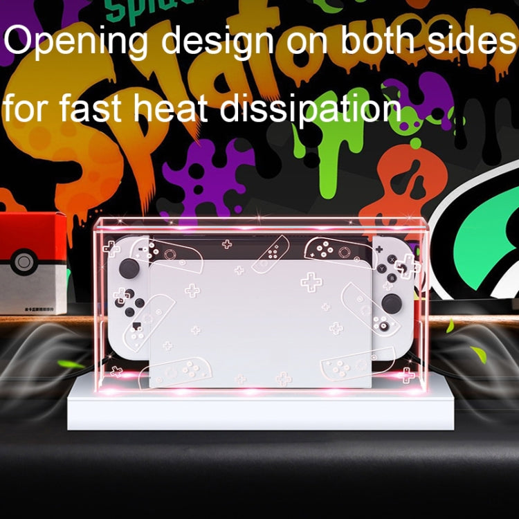 035 para Nintendo Switch/Consola de Juegos Oled Pantalla Base Luminosa, Especificaciones: Base de Luz - MOVILSTORE
