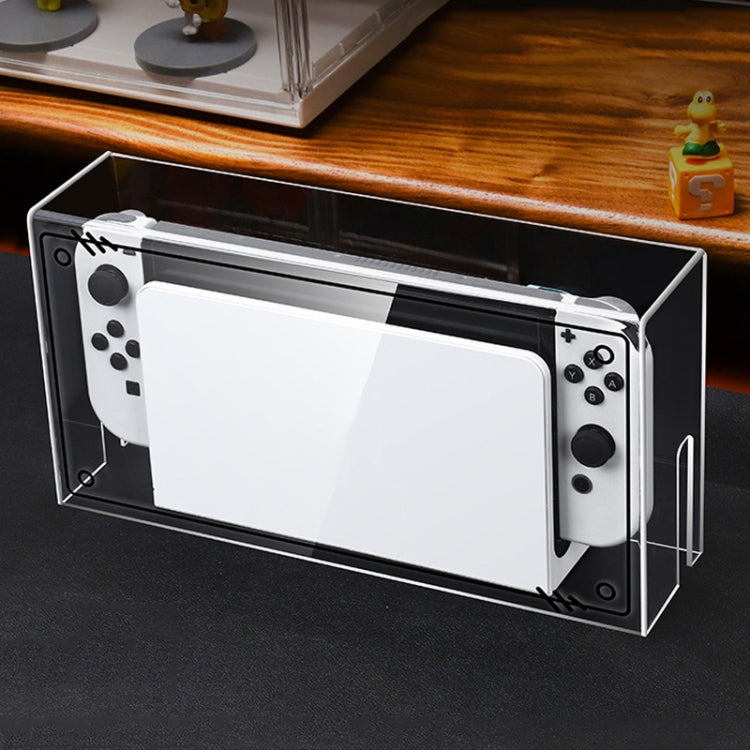 035 para Nintendo Switch/Oled Game Console Display Cubierta a Prueba de Polvo, Especificaciones: Etiqueta Negra - MOVILSTORE