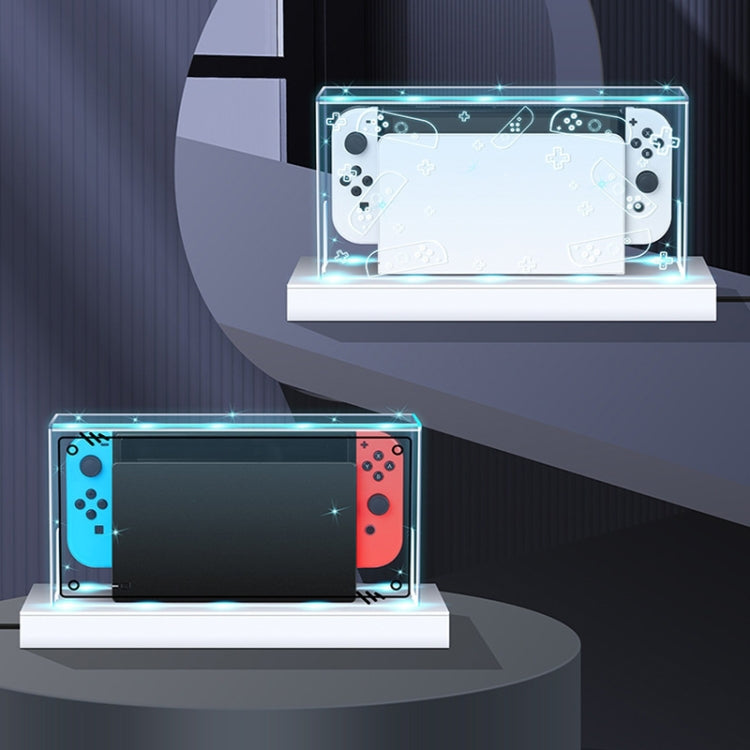 035 para Nintendo Switch/Oled Game Console Display Cubierta a Prueba de Polvo, Especificaciones: Etiqueta Negra - MOVILSTORE