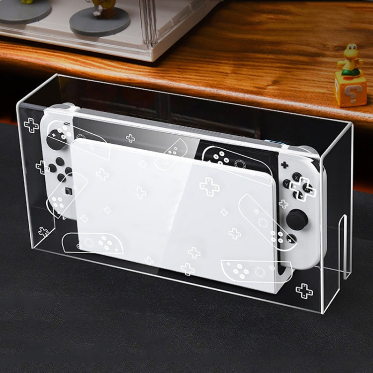 035 para Nintendo Switch/Oled Game Console Display Cubierta a Prueba de Polvo, Especificaciones: Manija - MOVILSTORE