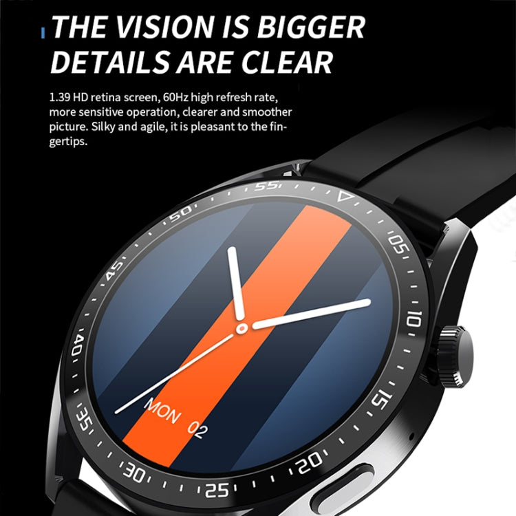 Reloj Inteligente Hw28 con Llamada Bluetooth, Monitoreo Salud, Pago NFC, IP67, 1,39 Pulgadas (Negro)
