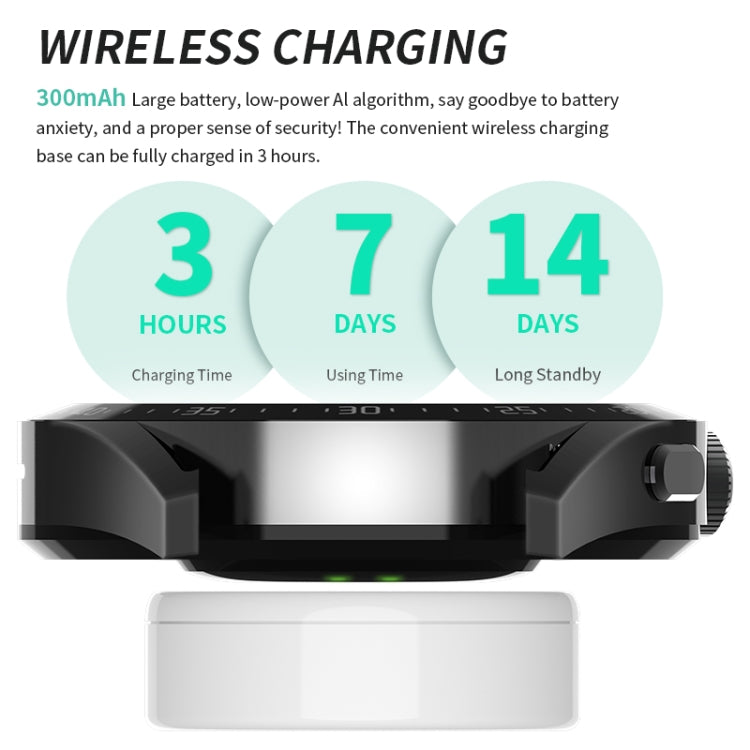 Reloj Inteligente Hw28 con Llamada Bluetooth, Monitoreo Salud, Pago NFC, IP67, 1,39 Pulgadas (Negro)