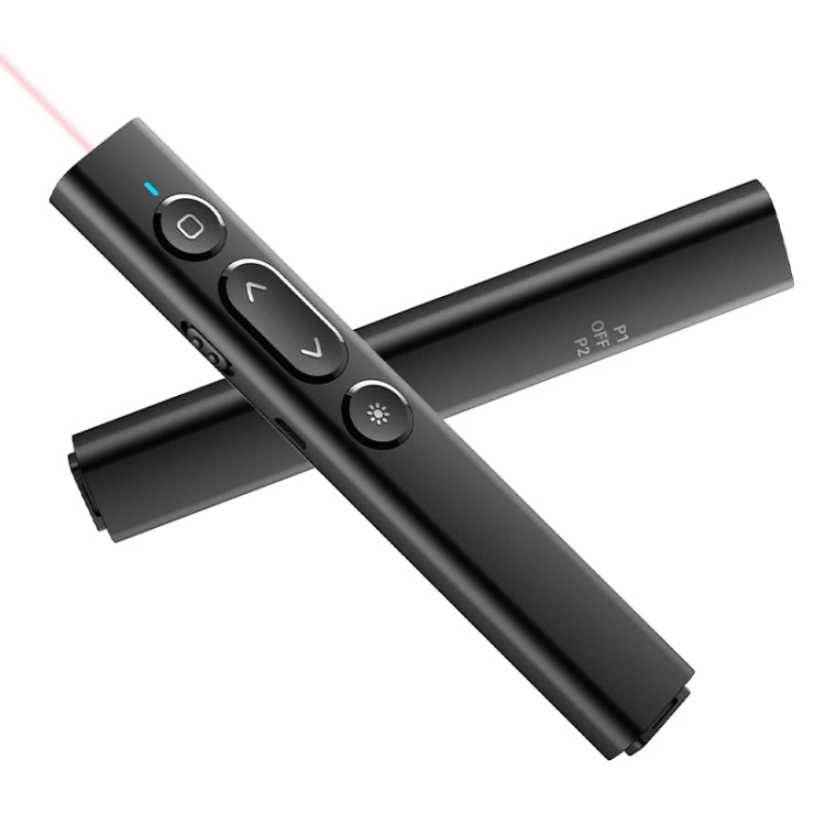 Puntero Láser Infrarrojo Multimedia B2 2,4 Ghz para Conferencias y Ppt Inalámbrico para Pasar Páginas (Blanco)