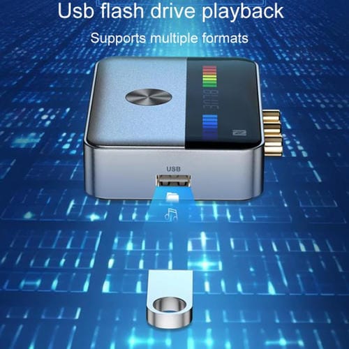 Adaptador de Audio Bluetooth Oms-M13 Receptor y Transmisor Bluetooth 5.3