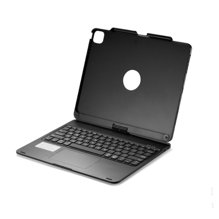 Teclado táctil Bluetooth para iPad Pro 12,9 Pulgadas 2022/2021/2020/2018 con Retroiluminación y Rotación 360 (Negro)