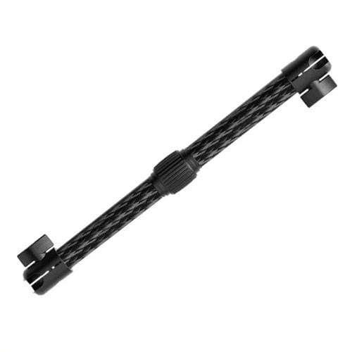 Brazo de Extensión Telescópico para Teléfono de Automóvil, Soporte de Fibra de Carbono con Articulación Doble, Modelo: 235-335mm para Cabezal Esférico de 25,4mm