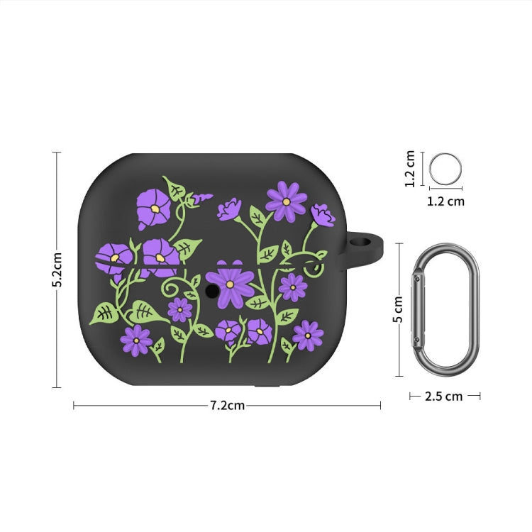 Funda Protectora Silicona para Auriculares Bluetooth Samsung Galaxy Buds 3/3 Pro L11 (Negra)
