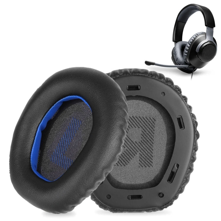 Protectores de Oídos para Auriculares JBL Quantum Q100 con Esponja (Negro y Azul)