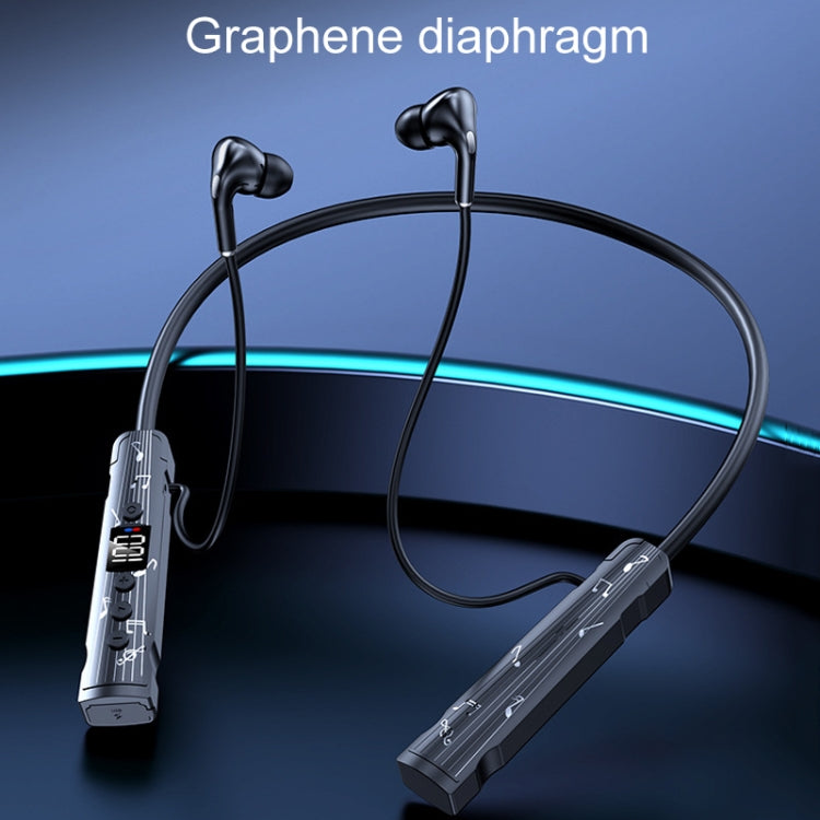 Auriculares Deportivos Pentatone M226 Bluetooth Pantalla Digital Cable Para Colgar En El Cuello (Rosa)