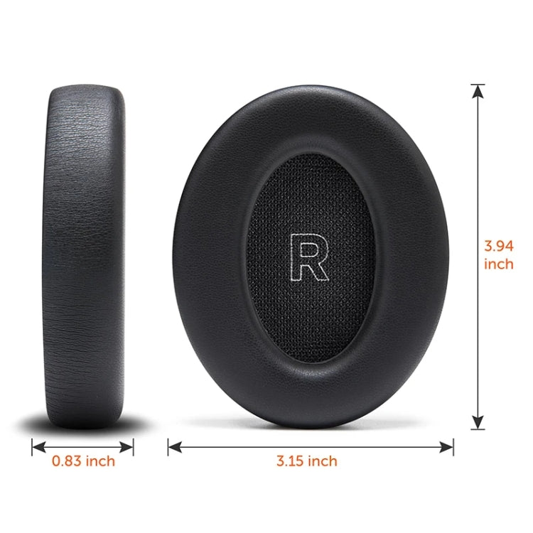 Protectores Auditivos para Auriculares Bose Qc Ultra Cuero con Esponja (Gris)