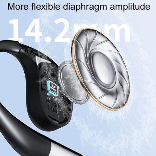 Auriculares inalámbricos deportivos abiertos Bluetooth Q39 (Negro)