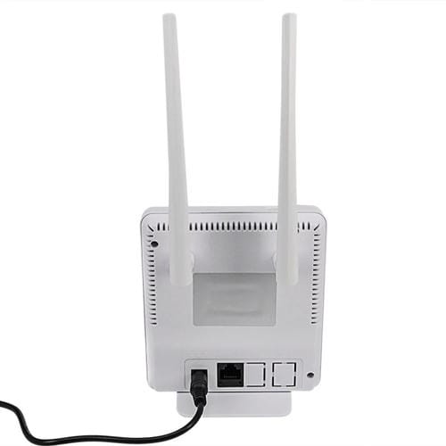 Enrutador Móvil Triple Red Versión Europea B1/3/7/8/20/38/39/40/41 4G LTE CPE con Pantalla Colorida y Enchufe Europeo