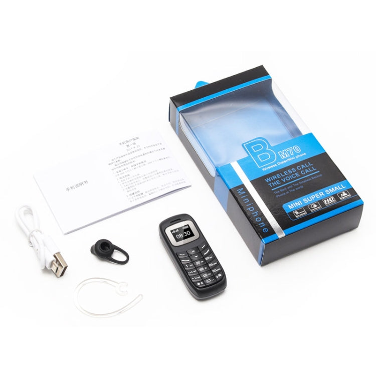 Mini Auricular Bluetooth BM70 Doble Sim Personalizado (Negro)