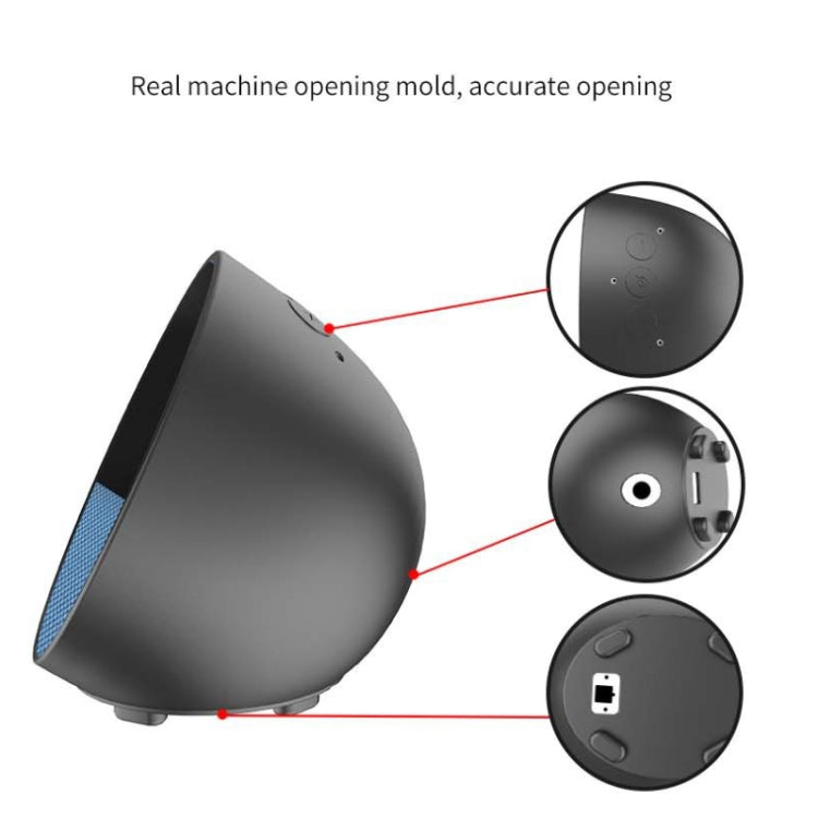 Funda Protectora Silicona Amazon Echo Spot Versión 2024 (Negra)