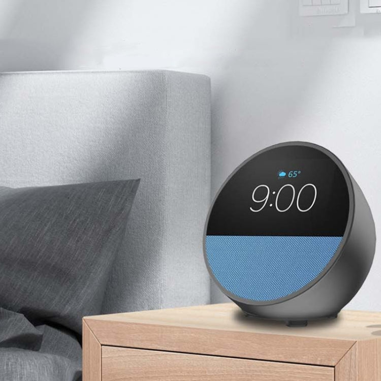 Funda Protectora Silicona Amazon Echo Spot Versión 2024 (Negra)
