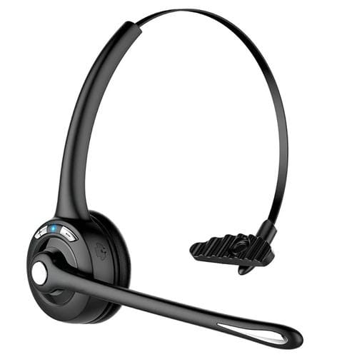 Auriculares Inalámbricos Mono Bluetooth 5.0 Para Empresas Atención Al Cliente (Negro)