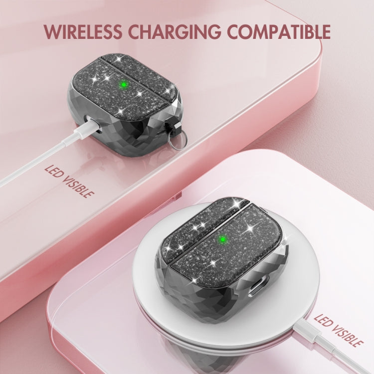 Funda Protectora Rígida Dividida Para Auriculares Inalámbricos Airpods Pro Ahastyle Pt119 (Dorada)