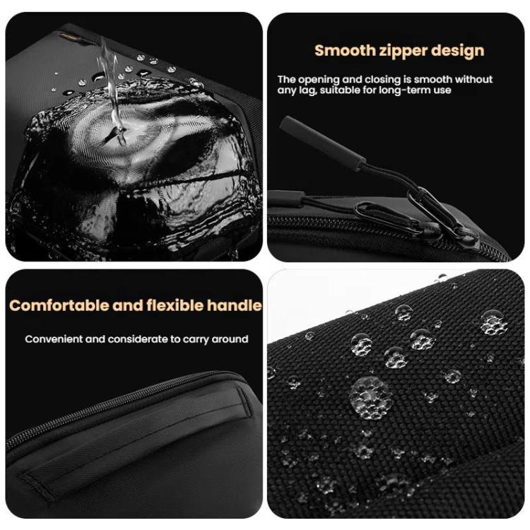 Estuche de viaje Wepower para guardar accesorios digitales impermeable (Azul Oscuro)