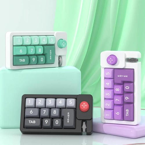 Teclado Mecánico para Juegos K810 con Cable, Retroiluminación RGB, Joystick, Intercambio en Caliente y Macro (Negro)