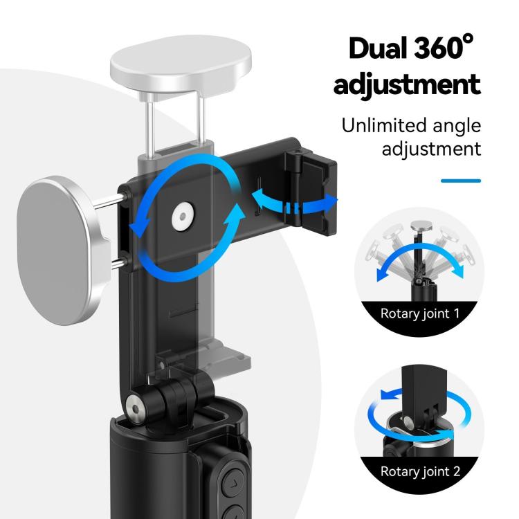 Soporte para Teléfono Móvil Telesin P1-Hss-01 3 en 1 con Clip y Control Remoto Bluetooth