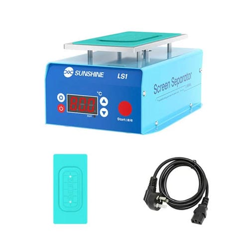 Machine d'extraction de cadre d'écran droit et courbé Sunshine LS1 avec séparateur thermique Réparation d'écran LCD de téléphone portable