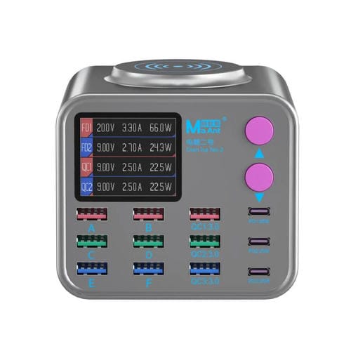 Desktop Charging Station Maant Dianba No.2 Mobile Phones Repair with Multiple USB Port and European Plug